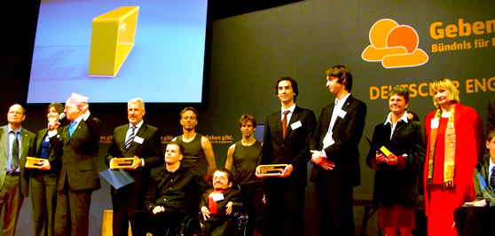 Foto: Deutscher Engagementpreis 2009 - Preisverleihung